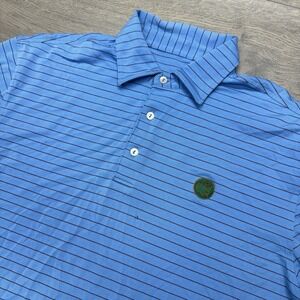 Masters Blue Striped Polo Men's Augusta FAIR